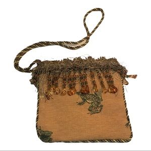 Handcrafted vintage evening bag